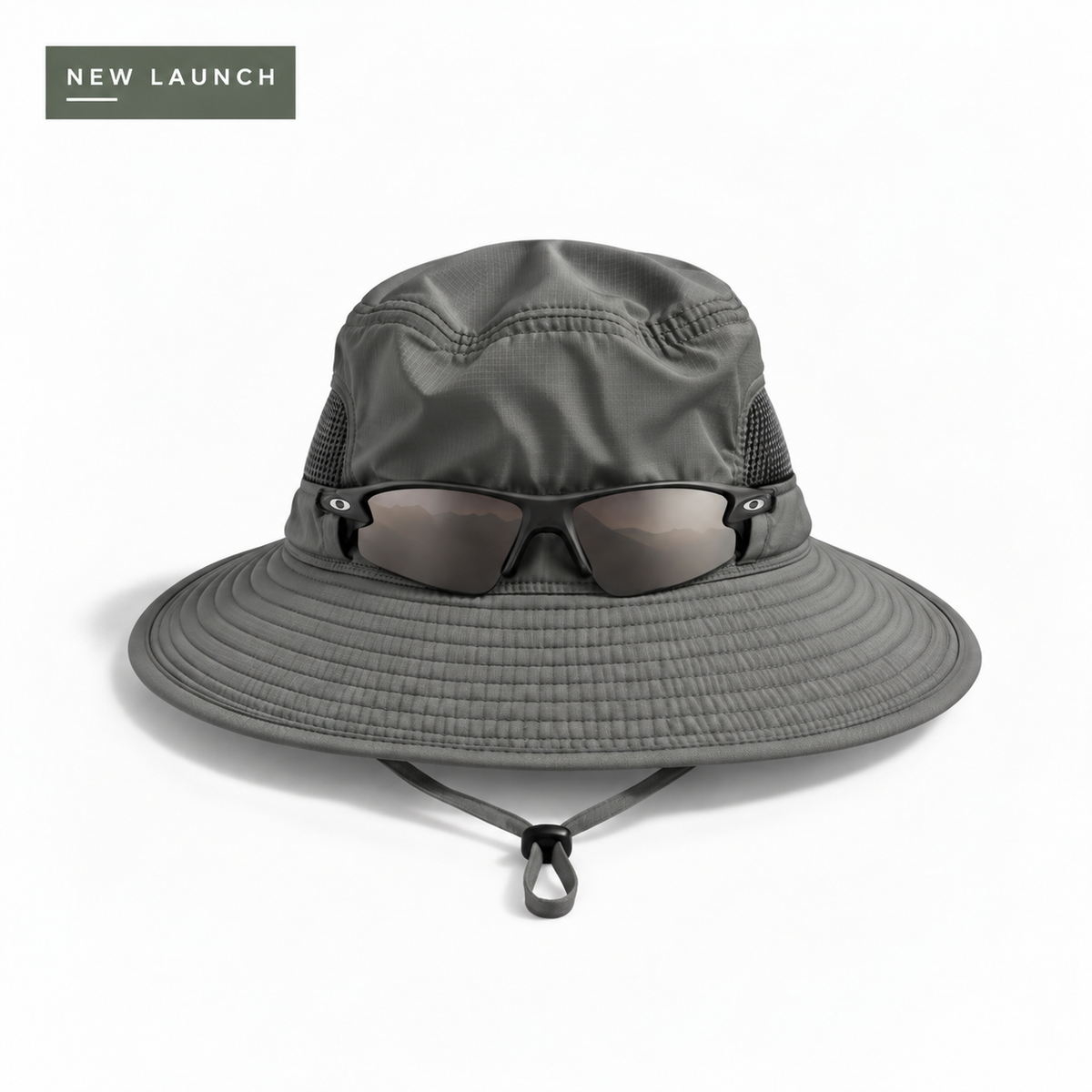 The Canopy bucket hat, Dusky Sky colourway