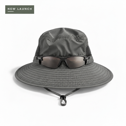 The Canopy bucket hat, Dusky Sky colourway